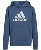 adidas Big Boys Long-Sleeve Essential Pullover Hoodie