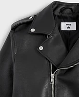 Mode of One Men's Biker Jacket, Created for Macy's