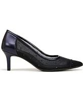 Naturalizer Women's Everly 4 Dress Pumps - Midnight Blue Faux Leather