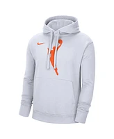 Nike Men's and Women's White Wnba Logo Woman Team 13 Pullover Hoodie