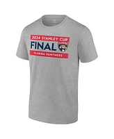 Fanatics Men's Steel Florida Panthers 2024 Stanley Cup Final Roster T-Shirt