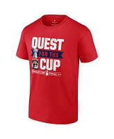 Fanatics Men's Red Florida Panthers 2024 Stanley Cup Final Quest T-Shirt