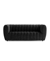 Lysander 82" Boucle Fabric Boho Sofa