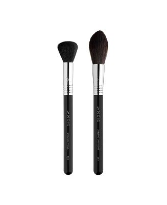 Sigma Beauty Sculpt + Glow Makeup Brush Duo