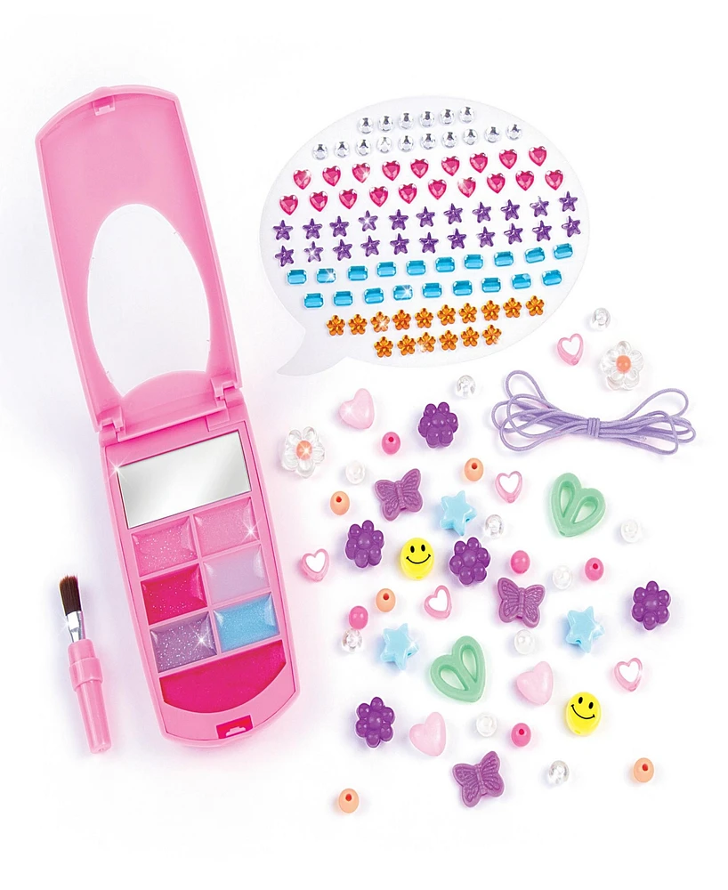 Make It Real Flip Phone Diy Lanyard Lip Gloss Set