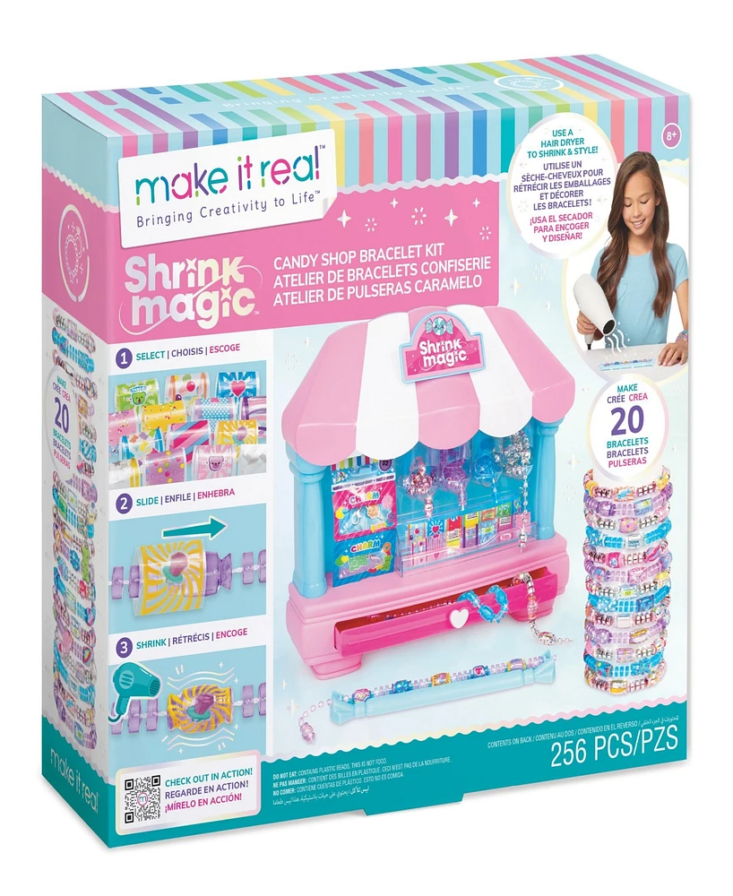 Make It Real Shrink Magic Candy Shop Bracelet Kit