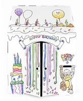 Easy Playhouse Birthday Cardboard Craft Fort