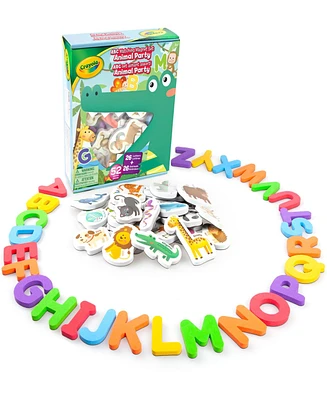 Crayola: Abc Matching Magnet Set - Animal Party