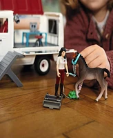 Schleich Horse Club Mobile Vet w/ Hanoverian Foal Playset