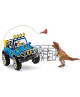 Schleich Dinosaurs Off-Road Vehicle With Dino Outpost Playset