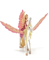 Schleich Bayala Fairy Feya With Pegasus Unicorn Playset