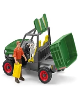 Schleich Farm World Working In The Forest Playset