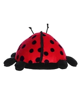 Aurora Small Eco Softies 8" Ladybug Eco Nation Eco-Friendly Plush Toy Red 6"