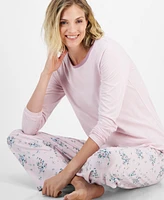 Charter Club Women's 2-Pc. Long-Sleeve Pajamas Set, Created for Macy's