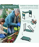 Sugift Folding Garden Kneeler and Seat Bench