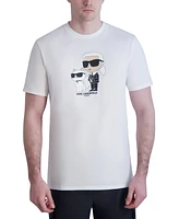 Karl Lagerfeld Paris Men's Slim-Fit & Choupette Graphic T-Shirt