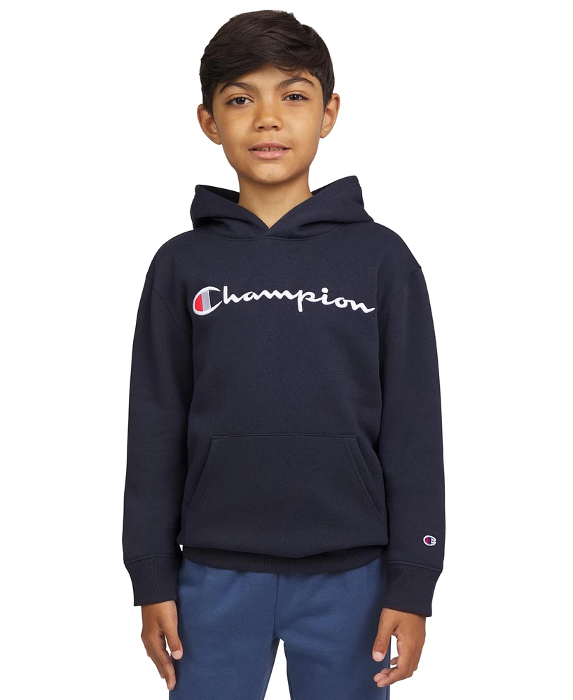 Champion Big Boys Signature Pullover Hoodie