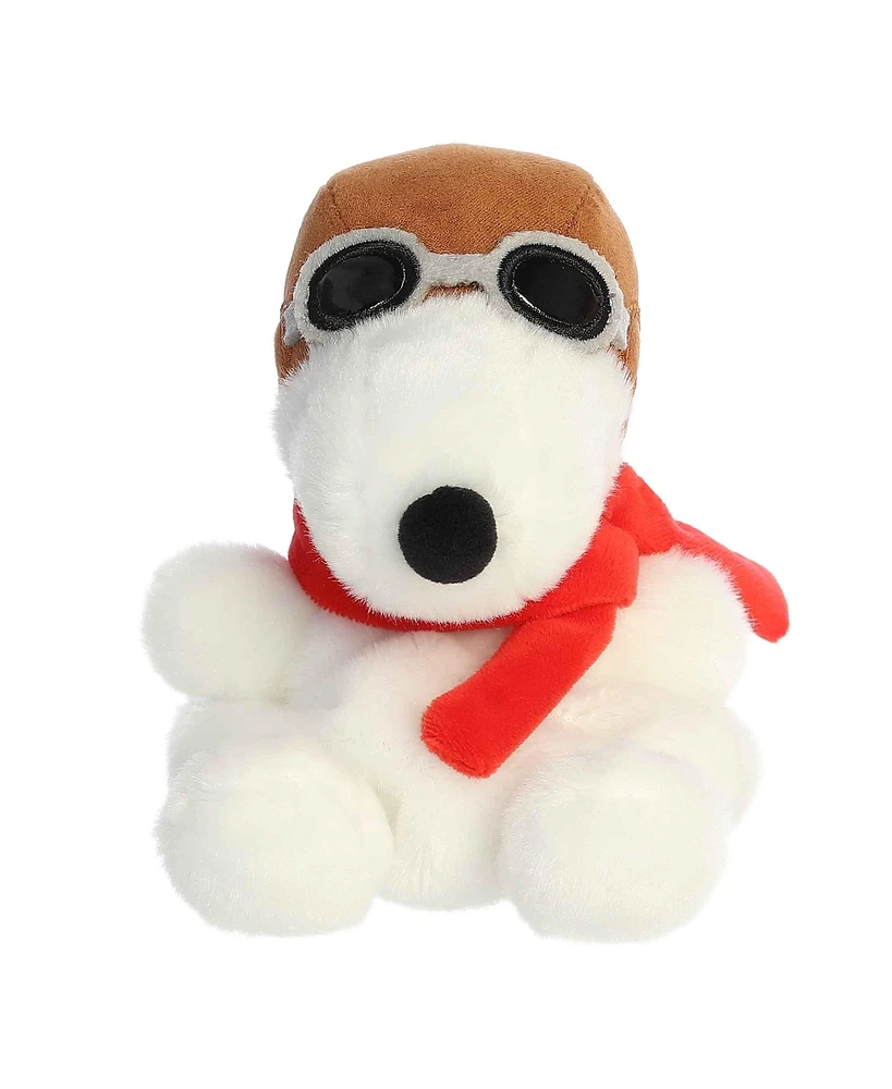 Aurora Mini Palm Pals Flying Ace Peanuts Timeless Plush Toy White 4"