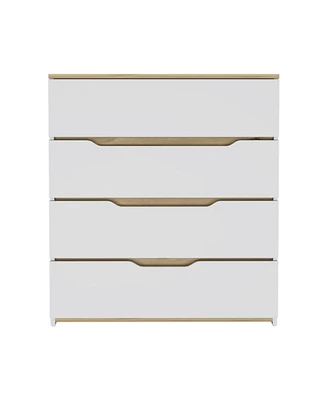 Simplie Fun Zoe Dresser, Superior Top, Four Drawers