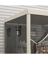 Portable & Screened Pop-Up Canopy for Outdoor Events