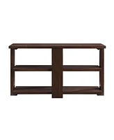 Simplie Fun Niamey Sofa Table, Walnut