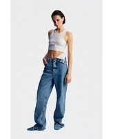Nocturne Women's Embellished Crop Top