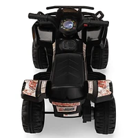 Streamdale Furniture Thrilling 4-Wheeler Atv Ride-On Toy with Music, Horn, and Safe Performance