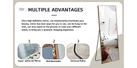 Clear High Definition Wall Mirror with Easy Assembly