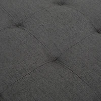 Streamdale Furniture Modern Ottoman with Storage | Plush Upholstery | Contemporary Waffle Stitch