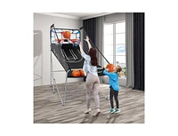 Slickblue Indoor Double Electronic Basketball Game with 4 Balls