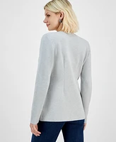 I.n.c. International Concepts Petite Faux-Double-Breasted Blazer, Created for Macy's