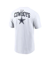 Nike Men's Cream Dallas Cowboys Blitz Essential T-Shirt