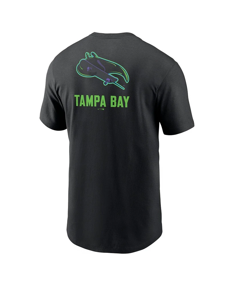 Nike Men's Black Tampa Bay Rays 2024 City Connect Graphic T-Shirt