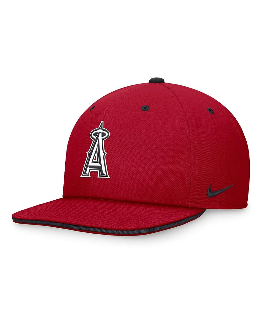 Nike Men's Red Los Angeles Angels Primetime Pro Performance Snapback Hat