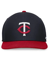 Nike Men's Navy/Red Minnesota Twins Evergreen Two-Tone Snapback Hat