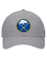 Fanatics Men's Gray Buffalo Sabres Extra Time Adjustable Hat