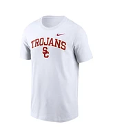 Nike Men's White Usc Trojans Blitz 2-Hit T-Shirt