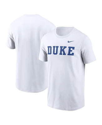 Nike Men's Duke Blue Devils Primetime Evergreen Wordmark T-Shirt