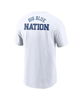 Nike Men's White Kentucky Wildcats Blitz 2-Hit T-Shirt