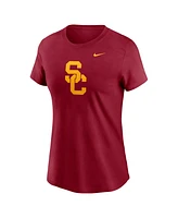 Nike Women's Cardinal Usc Trojans Primetime Evergreen Logo T-Shirt