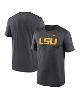 Nike Men's Anthracite Lsu Tigers Primetime Legend Logo T-Shirt