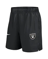 Nike Men's Black Las Vegas Raiders Blitz Victory Performance Shorts