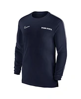 Nike Men's Penn State Nittany Lions 2024 Sideline Coach Uv Performance Long Sleeve T-Shirt