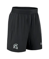 Nike Men's Black Michigan State Spartans 2024 Sideline Performance Shorts