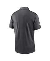 Nike Men's Anthracite Dallas Cowboys 2024 Sideline Victory Performance Polo Shirt