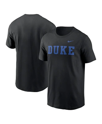 Nike Men's Duke Blue Devils Primetime Evergreen Wordmark T-Shirt