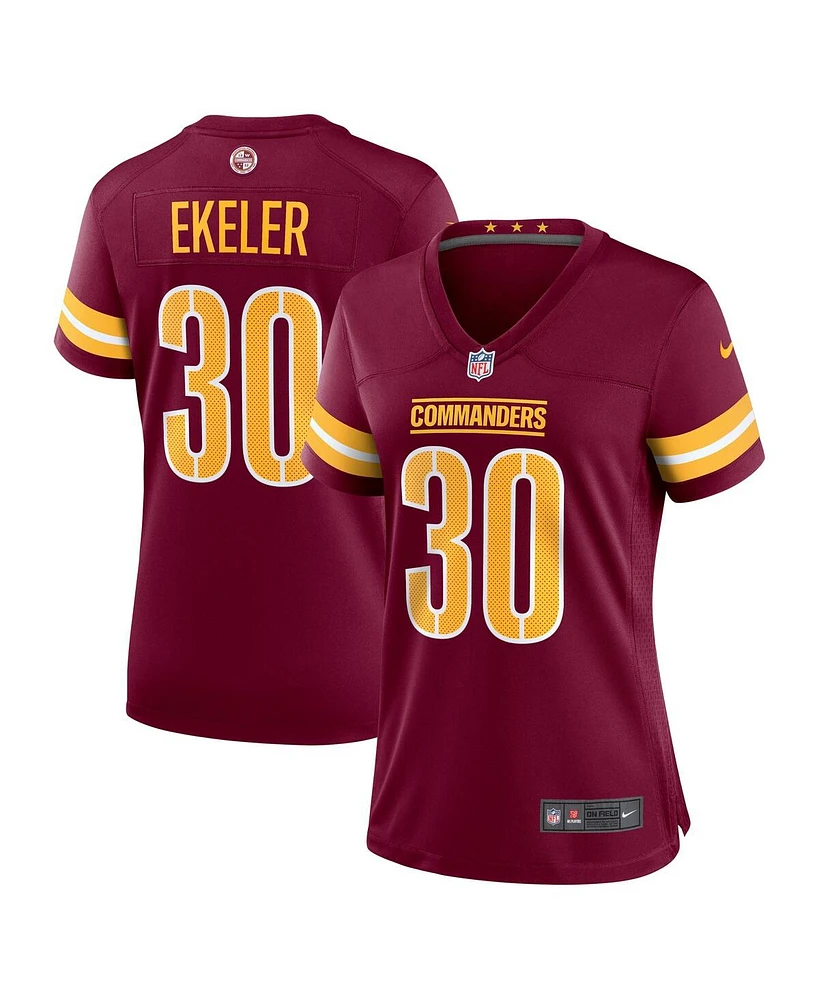 Nike Women's Austin Ekeler Burgundy Washington Commanders Game Player Jersey