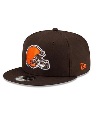 New Era Men's Brown Cleveland Browns Basic 9FIFTY Snapback Hat