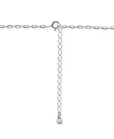 Giani Bernini Initial E Pendant Necklace in Sterling Silver, 16" + 2" extender, Created for Macy's