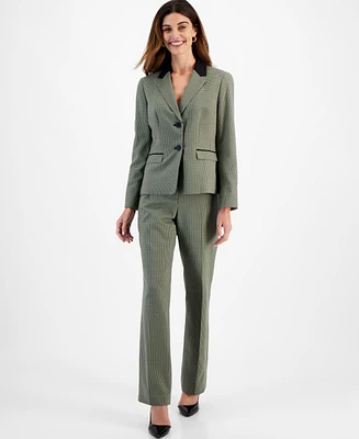 Le Suit Women's Two-Button Pantsuit, Regular & Petite